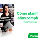 Curso Cómo planificar años completos de Sofia Contreras