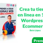 Curso Crea tu tienda en linea en 1 día WordPress + Ecommerce