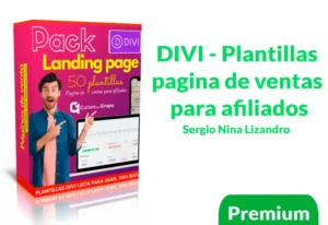 Plantillas de DIVI para pagina de ventas