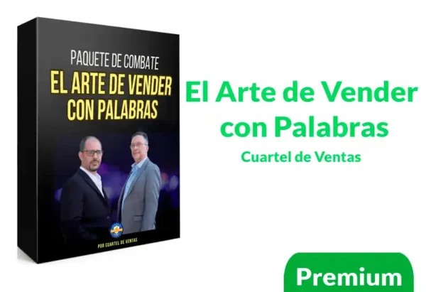 Paquete El Arte de Vender con Palabras Cuartel de Ventas