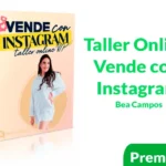 Taller Online Vende con Instagram de Bea Campos