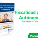 Curso de Fiscalidad para Autónomos de Gonzalo de la Campa