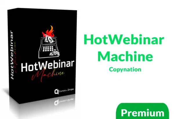 Curso HotWebinar Machine de Copynation