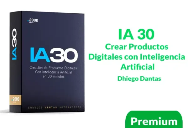 Curso IA 30 de Aprenda como Crear Productos Digitales con Inteligencia Artificial