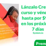 Lánzalo Crea tu curso y véndelo hasta por $997 en los próximos 7 días
