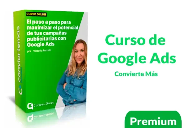 Curso de Google Ads de Convierte Más