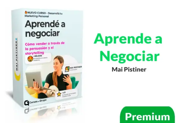 Curso Aprende a Negociar de Mai Pistiner 2024