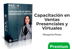 Capacitación en ventas presenciales y virtuales de Margarita Pasos