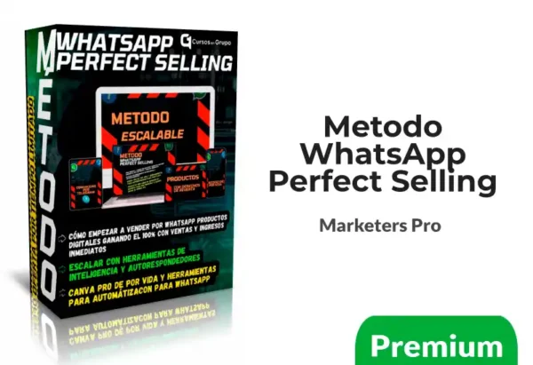 Curso Metodo WhatsApp Perfect Selling | Marketers Pro