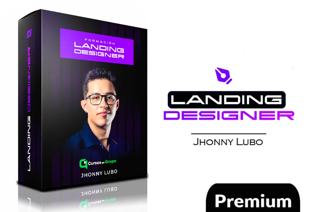 Landing Designer de Jhonny Lubo