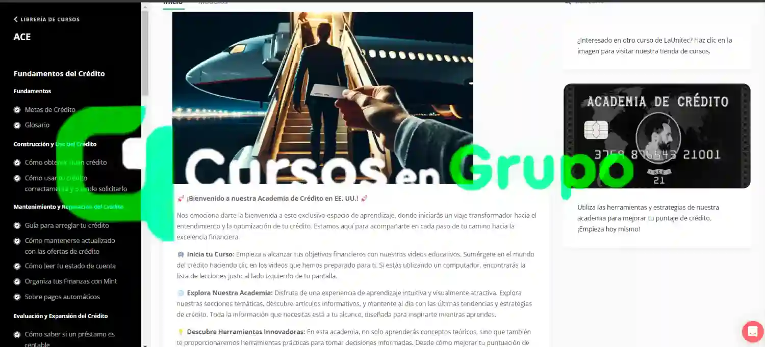 Cursos en Grupo