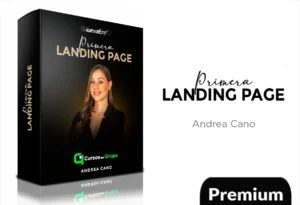 Primera Landing Page de Andrea Cano