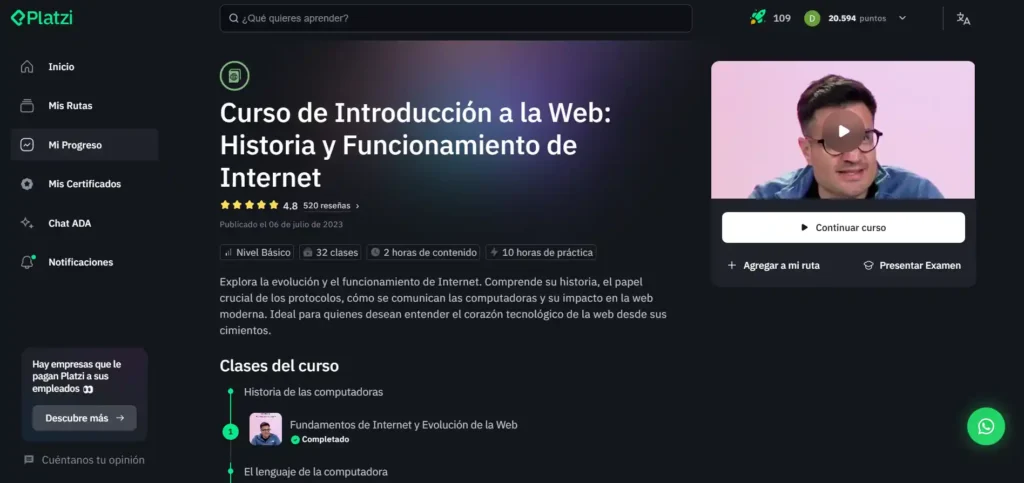 Cursos en Grupo