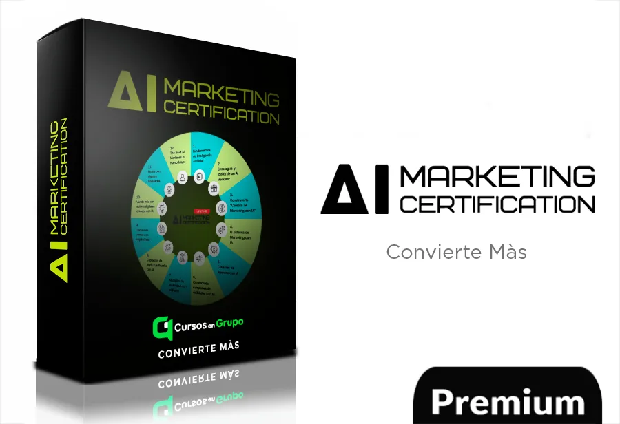 28 Certificación en AI Marketing de Convierte Más